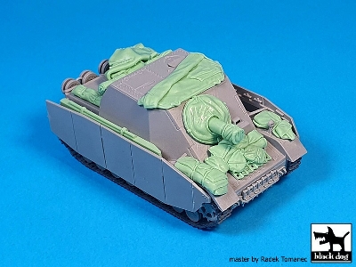 Sd.Kfz 166 Sturmpanzer Iv Brummbar Accessories Set (For Italeri) - zdjęcie 4