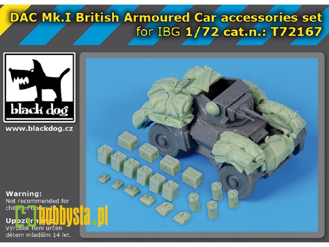 Dac Mk.I British Armoured Car Accessories Set (For Ibg) - zdjęcie 1 Dac Mk.I British Armoured Car Accessories Set (For Ibg) - zdjęcie 1