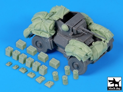Dac Mk.I British Armoured Car Accessories Set (For Ibg) - zdjęcie 2