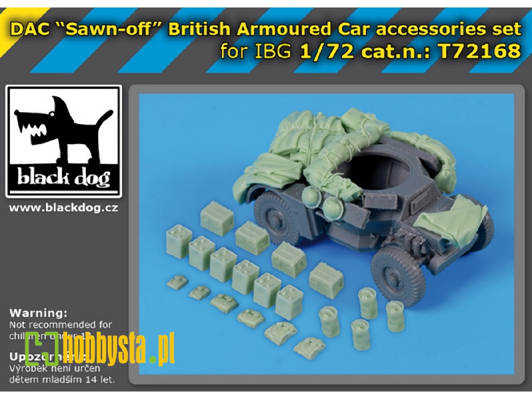 Dac 'sawn-off' British Armoured Car Accessories Set (For Ibg) - zdjęcie 1 Dac 'sawn-off' British Armoured Car Accessories Set (For Ibg) - zdjęcie 1