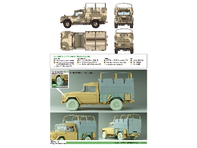 R.O.K K311a1 Armoured Truck (K319) Conversion Kit (For Academy Kit) - zdjęcie 3