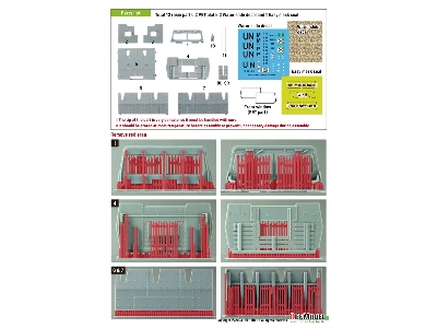 R.O.K K311a1 Armoured Truck (K319) Conversion Kit (For Academy Kit) - zdjęcie 4