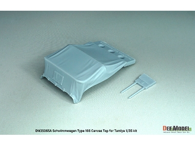 Schwimmwagen Type 166 Canvas Top (For Tamiya) - zdjęcie 2