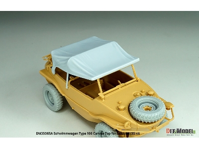 Schwimmwagen Type 166 Canvas Top (For Tamiya) - zdjęcie 7