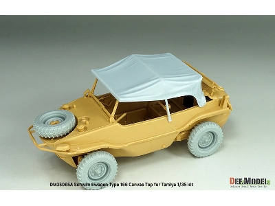 Schwimmwagen Type 166 Canvas Top (For Tamiya) - zdjęcie 8
