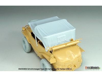 Schwimmwagen Type 166 Canvas Top (For Tamiya) - zdjęcie 10