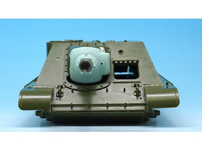 Soviet Su-100 Tank Destroyer Barrel / Mantlet Set (For Zvezda New Kit) - zdjęcie 5