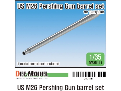 Us M26 Pershing Gun Metal Barrel - zdjęcie 1