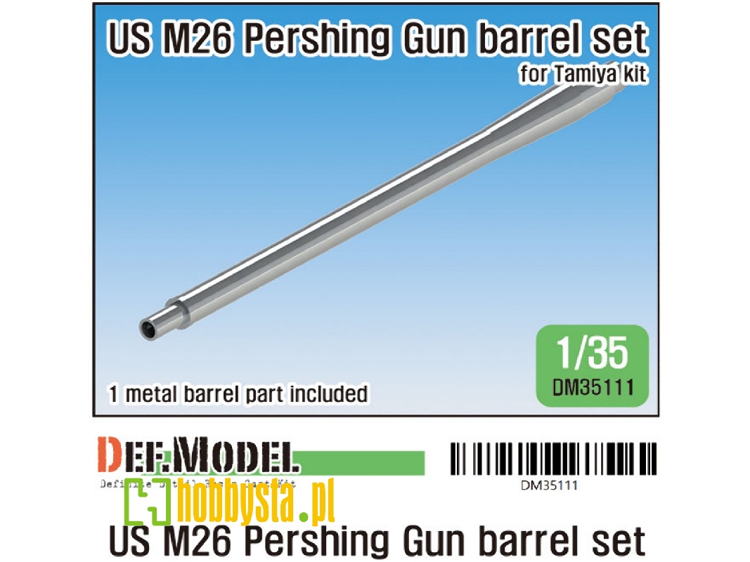 Us M26 Pershing Gun Metal Barrel - zdjęcie 1 Us M26 Pershing Gun Metal Barrel - zdjęcie 1