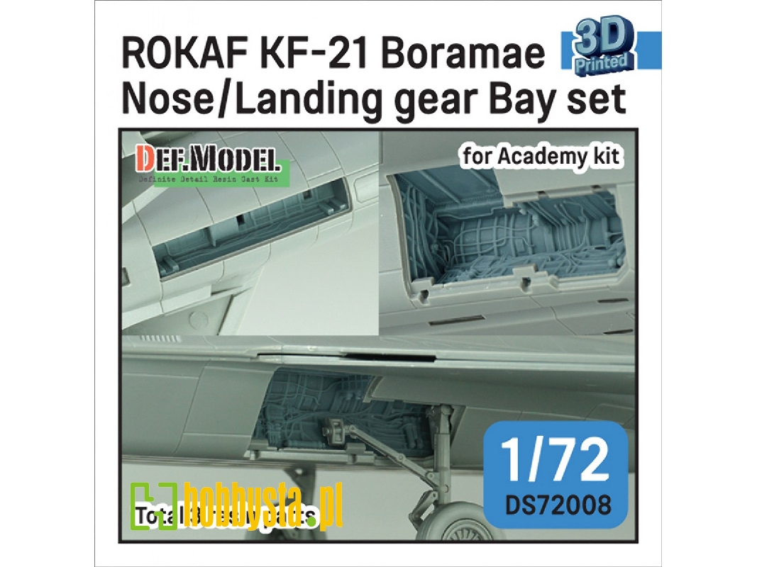 Rokaf Kf-21 Boramae Nose/Landing Gear Bay Set (For Academy Kit) - zdjęcie 1 Rokaf Kf-21 Boramae Nose/Landing Gear Bay Set (For Academy Kit) - zdjęcie 1