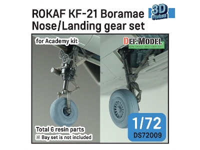 Rokaf Kf-21 Boramae Nose/Landing Gear Set (For Academy Kit) - zdjęcie 1