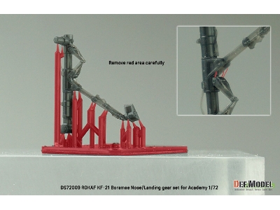 Rokaf Kf-21 Boramae Nose/Landing Gear Set (For Academy Kit) - zdjęcie 5
