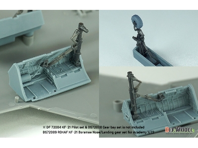 Rokaf Kf-21 Boramae Nose/Landing Gear Set (For Academy Kit) - zdjęcie 11