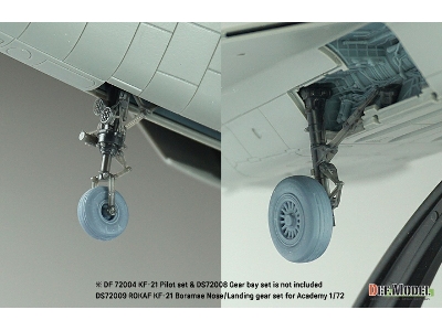 Rokaf Kf-21 Boramae Nose/Landing Gear Set (For Academy Kit) - zdjęcie 13