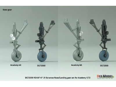 Rokaf Kf-21 Boramae Nose/Landing Gear Set (For Academy Kit) - zdjęcie 14