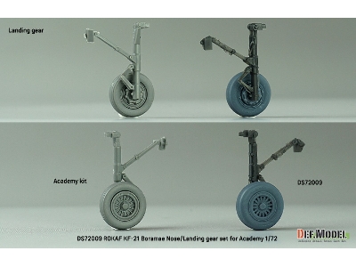 Rokaf Kf-21 Boramae Nose/Landing Gear Set (For Academy Kit) - zdjęcie 15