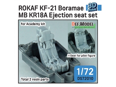 Rokaf Kf-21 Boramae Mb Kr18a Ejection Seat Set (For Academy Kit) - zdjęcie 1