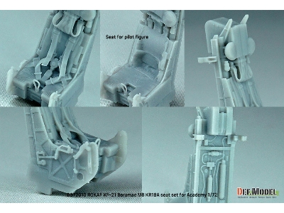 Rokaf Kf-21 Boramae Mb Kr18a Ejection Seat Set (For Academy Kit) - zdjęcie 6