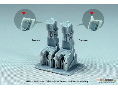 F-14d Tomcat Sju-17/A(Mk.14) Ejection Seat Set (For Academy Kit) - zdjęcie 3