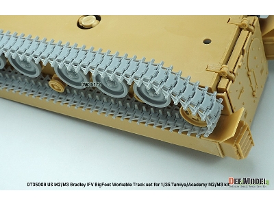 Us M2/M3 Bradley Ifv Bigfoot Workable Track Set (For Tamiya/Academy Kit) - zdjęcie 11