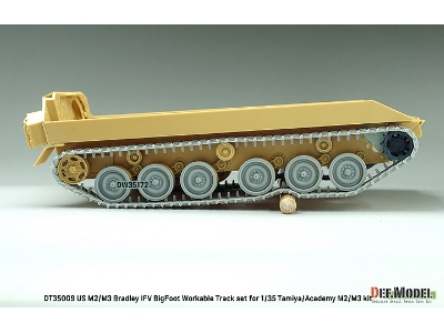 Us M2/M3 Bradley Ifv Bigfoot Workable Track Set (For Tamiya/Academy Kit) - zdjęcie 14