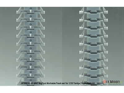 Us Aav7 Bigfoot Workable Track Set (For Tamiya/Hobbyboss Kit) - zdjęcie 5