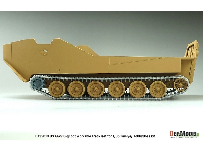 Us Aav7 Bigfoot Workable Track Set (For Tamiya/Hobbyboss Kit) - zdjęcie 10