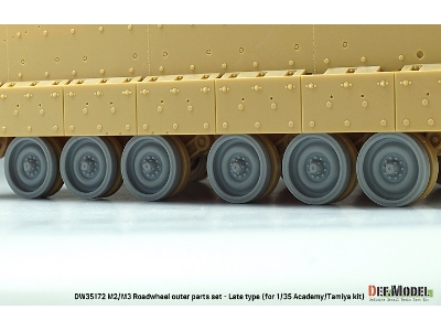 M2/M3 Bradley Roadwheel Set - Late Type (For Academy/Tamiya Kit) - zdjęcie 10