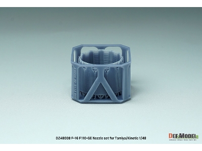 F-16 F110-ge Nozzle Set - (For Tamiya/Kinetic Kit) - zdjęcie 2