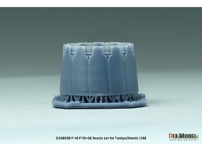 F-16 F110-ge Nozzle Set - (For Tamiya/Kinetic Kit) - zdjęcie 3