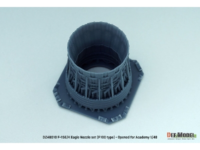 F-15e/K Eagle F100 Type Nozzle Set - Opened (For Academy Kit) - zdjęcie 4