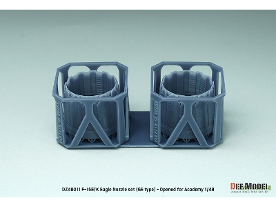F-15e/K Eagle Ge Type Nozzle Set - Opened (For Academy Kit) - zdjęcie 2