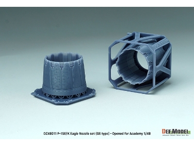 F-15e/K Eagle Ge Type Nozzle Set - Opened (For Academy Kit) - zdjęcie 3