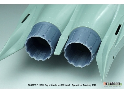 F-15e/K Eagle Ge Type Nozzle Set - Opened (For Academy Kit) - zdjęcie 5