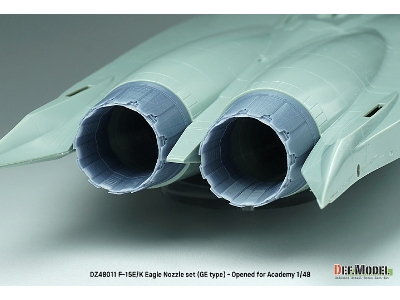 F-15e/K Eagle Ge Type Nozzle Set - Opened (For Academy Kit) - zdjęcie 6