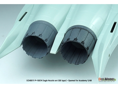 F-15e/K Eagle Ge Type Nozzle Set - Opened (For Academy Kit) - zdjęcie 8