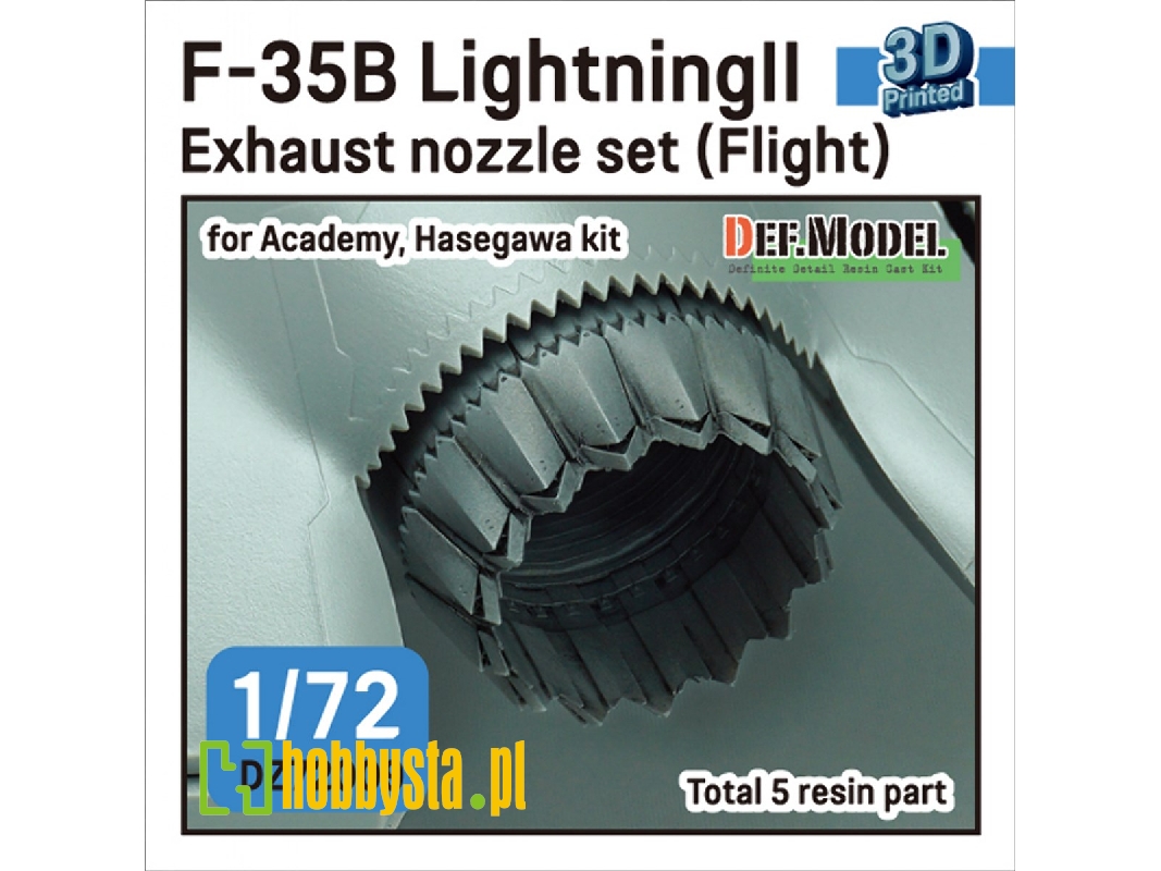 F-35b Lightning Ii Exhaust Nozzle Set - Flight (For Academy, Hasegawa Kit) - zdjęcie 1 F-35b Lightning Ii Exhaust Nozzle Set - Flight (For Academy, Hasegawa Kit) - zdjęcie 1