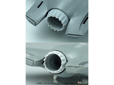 F-35b Lightning Ii Exhaust Nozzle Set - Flight (For Academy, Hasegawa Kit) - zdjęcie 4
