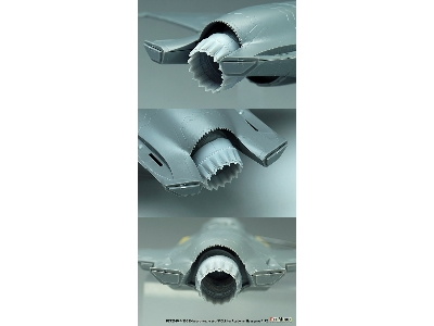 F-35b Lightning Ii Exhaust Nozzle Set - Stol (For Academy, Hasegawa Kit) - zdjęcie 4