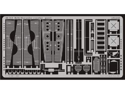  B-26 exterior 1/48 - Monogram - blaszki - zdjęcie 2