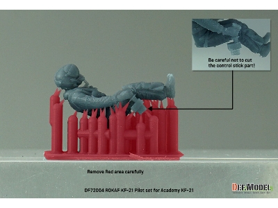 Rokaf Kf-21 Pilot Set (1 Figure For Academy Kit) - zdjęcie 4