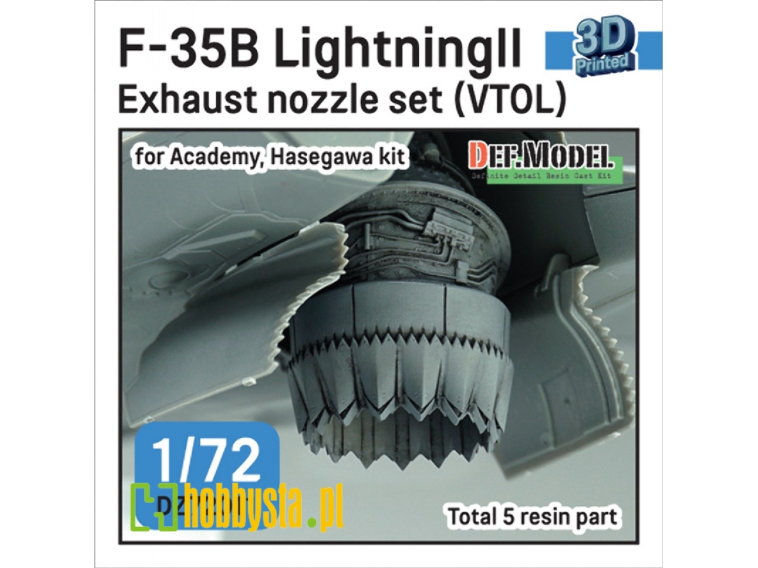 F-35b Lightning Ii Exhaust Nozzle Set - Vtol (For Academy, Hasegawa Kit) - zdjęcie 1 F-35b Lightning Ii Exhaust Nozzle Set - Vtol (For Academy, Hasegawa Kit) - zdjęcie 1