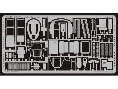  B-26 interior 1/48 - Monogram - blaszki - zdjęcie 3