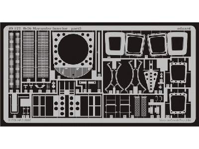  B-26 interior 1/48 - Monogram - blaszki - zdjęcie 4