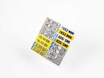 European License Plates Volume 1 - zdjęcie 4