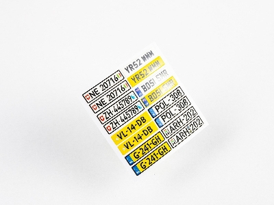European License Plates Volume 1 - zdjęcie 5