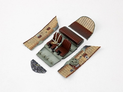 Messerschmitt Bf-108 Taifun - Updated Full Interior (Designed To Be Used With Eduard Kits) - zdjęcie 6