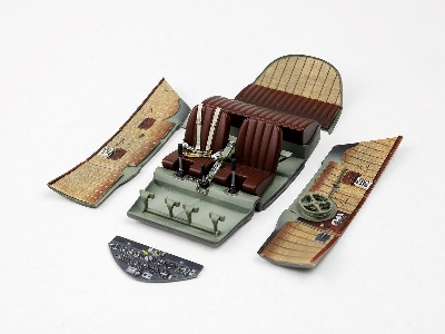 Messerschmitt Bf-108 Taifun - Updated Full Interior (Designed To Be Used With Eduard Kits) - zdjęcie 8
