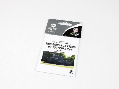 Numbers & Letters For British Afv's Volume 1 - zdjęcie 1