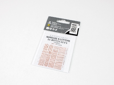 Numbers & Letters For British Afv's Volume 1 - zdjęcie 2